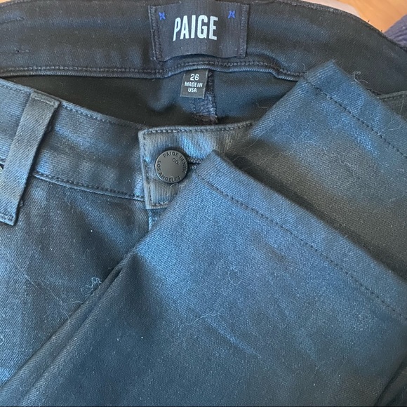 Paige Verdugo Black Fog Luxe Coating Skinny - Picture 8 of 10